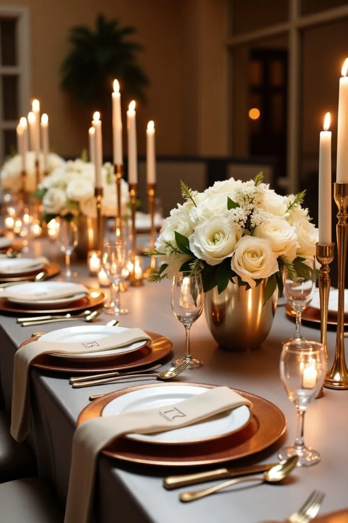 Metallic Magic Table Decor Image