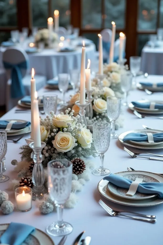 Classic Vineyard Style Table Decor Pic