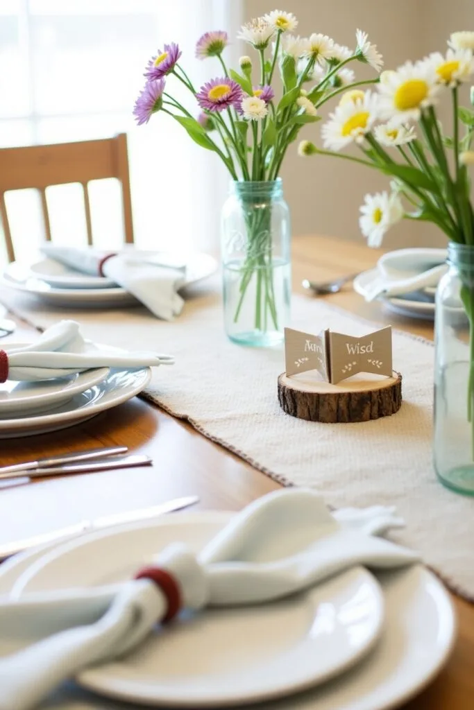 Budget-Friendly Spring Table Decor Image
