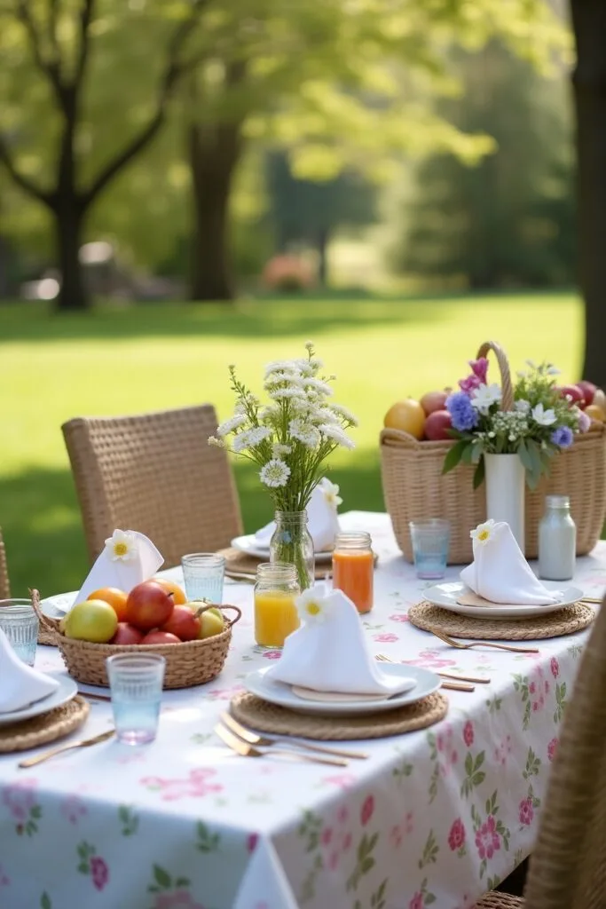 Spring Picnic Table Ideas Pic
