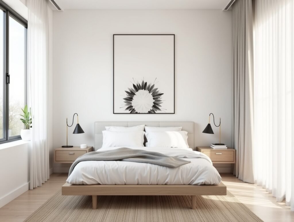 Minimalist Muse Bedroom ideas women in 20s