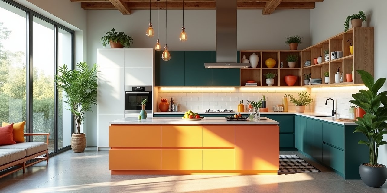Modern Bright Kitchen Decor Featured Image