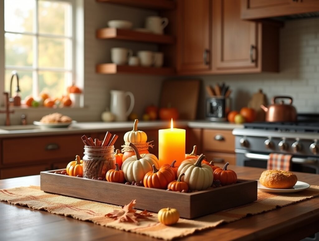 Pumpkin Spice Charm Kitchen decor ideas fall pic