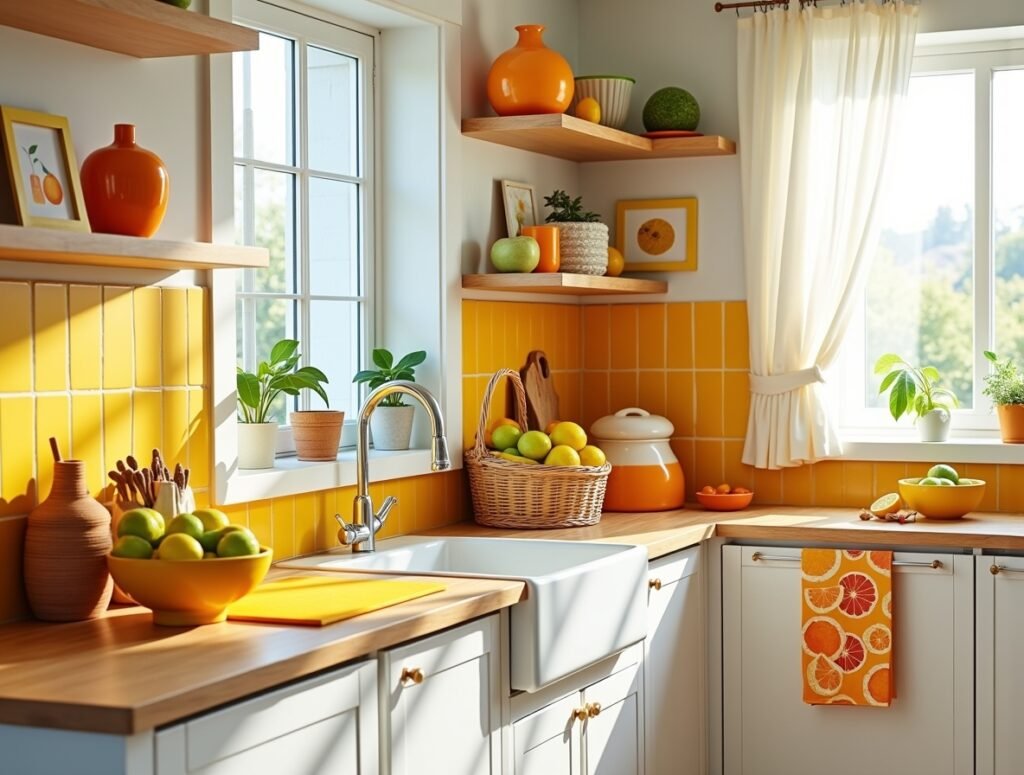 Citrus Splash Summer Kitchen Decor idea Pic
