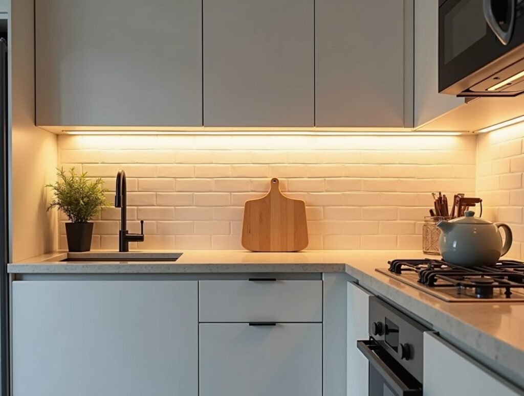 Under-Cabinet LED Lighting kitchen decor image