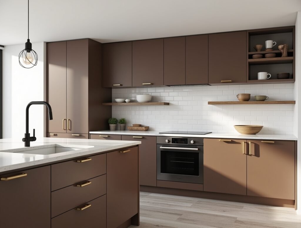 Modern Minimalist Touch Kitchen Decor Idea Pic