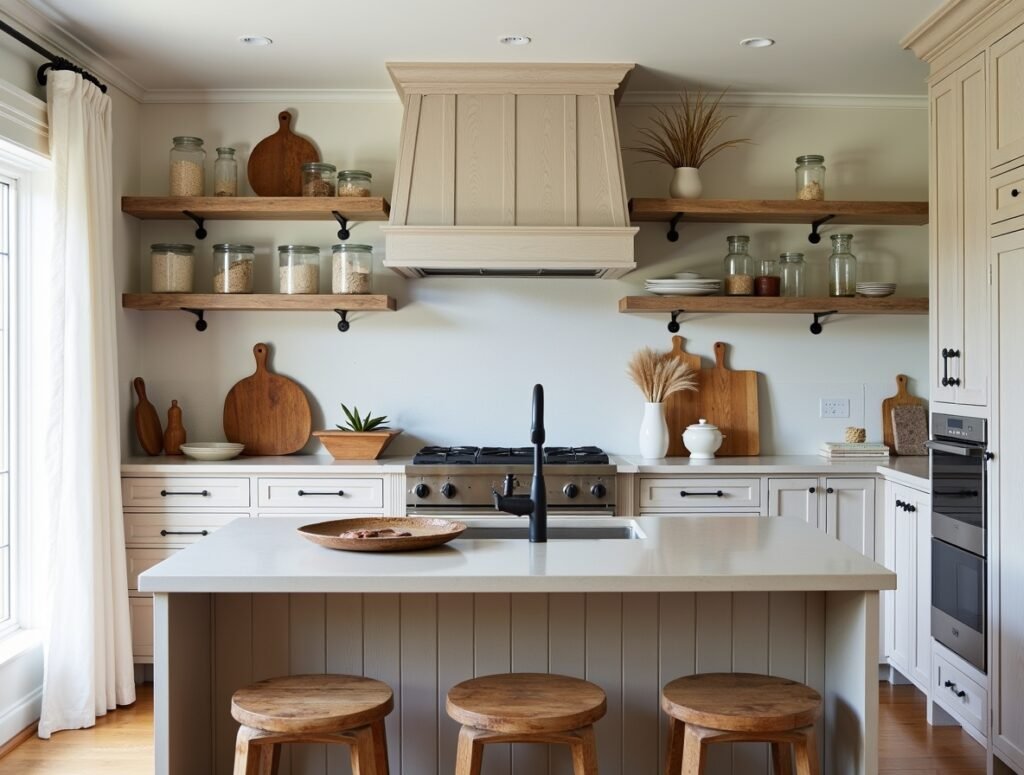 Driftwood-Inspired Kitchen decor ideas beach house Pic